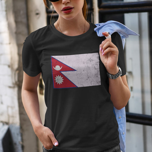 Nepal Flag T-Shirt