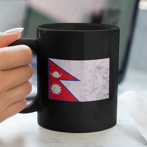 Nepal Flag Mug