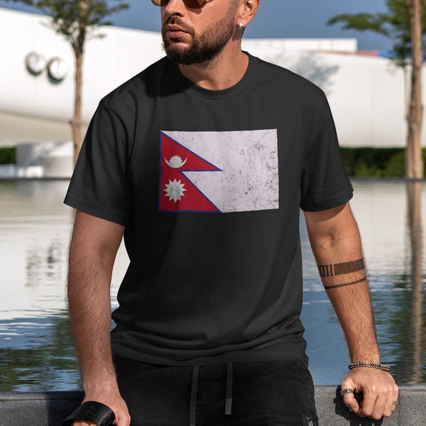 Nepal Flag T-Shirt