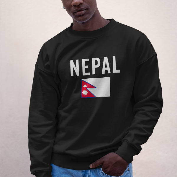 Nepal Flag Sweatshirt