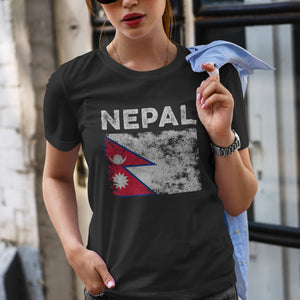 Nepal Flag T-Shirt