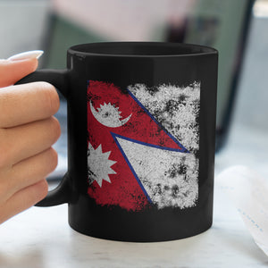 Nepal Flag Mug