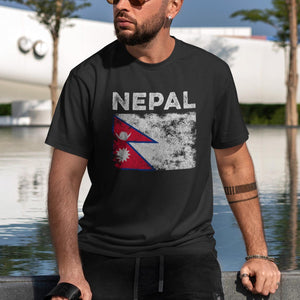 Nepal Flag T-Shirt