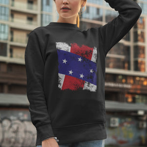 Netherlands Antilles Flag Sweatshirt