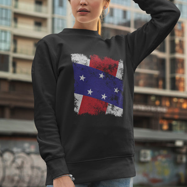 Netherlands Antilles Flag Sweatshirt