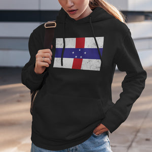 Netherlands Antilles Flag Hoodie