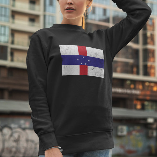 Netherlands Antilles Flag Sweatshirt
