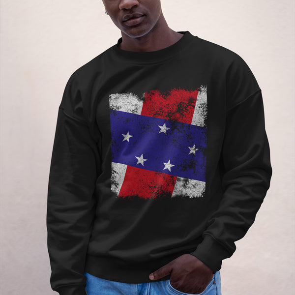 Netherlands Antilles Flag Sweatshirt