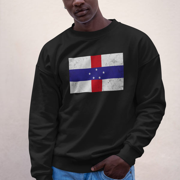 Netherlands Antilles Flag Sweatshirt