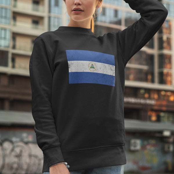 Nicaragua Flag Sweatshirt