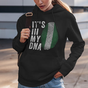 It's In My DNA - Nigeria Flag Hoodie
