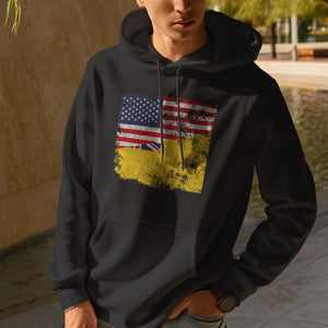 Niue USA Flag Hoodie
