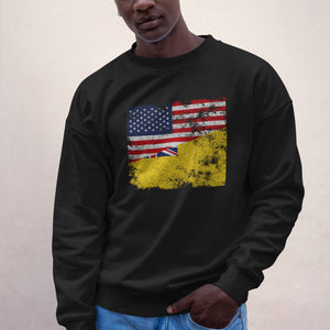 Niue USA Flag Sweatshirt