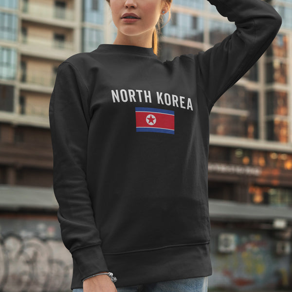 North Korea Flag Sweatshirt