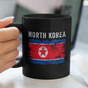 North Korea Flag Mug