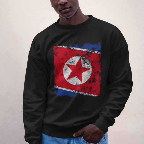 North Korea Flag Sweatshirt
