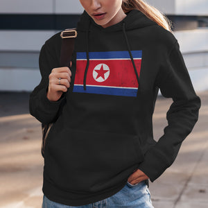 North Korea Flag Hoodie