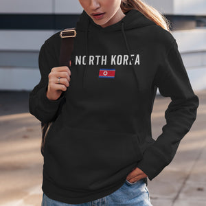 North Korea Flag Hoodie