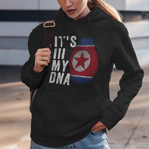 It's In My DNA - North Korea Flag Hoodie