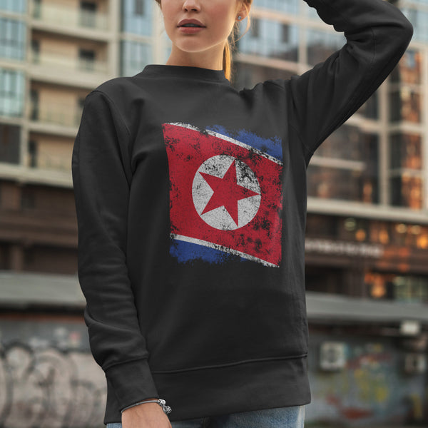 North Korea Flag Sweatshirt
