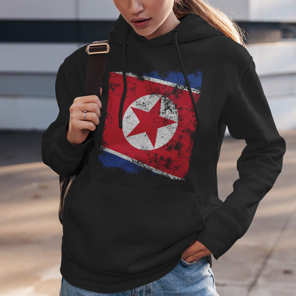 North Korea Flag Hoodie