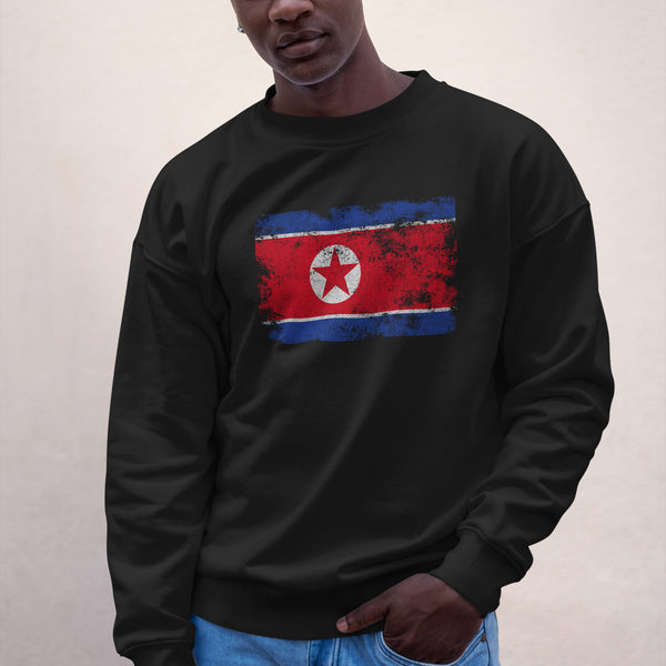 North Korea Flag Sweatshirt
