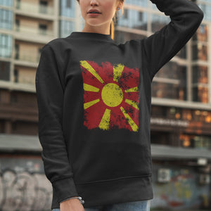 North Macedonia Flag Sweatshirt