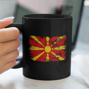 North Macedonia Flag Mug