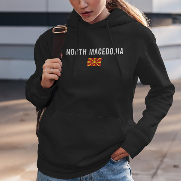 Republic of North Macedonia Flag Hoodie