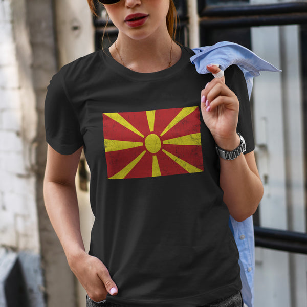 North Macedonia Flag T-Shirt