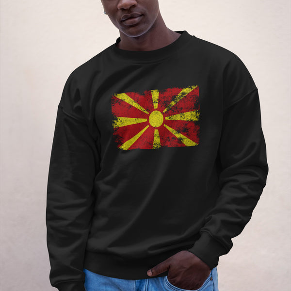 Republic of North Macedonia Flag Sweatshirt