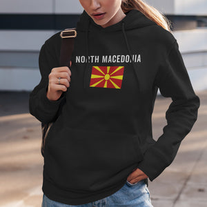 Republic of North Macedonia Flag Hoodie