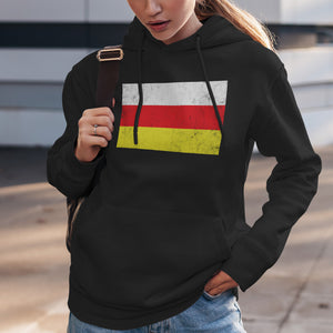 North Ossetia Flag Hoodie