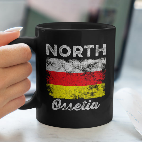 North Ossetia Flag Mug