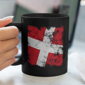 Order Of Malta Flag - Distressed Flag Mug
