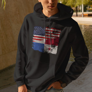 Panama USA Flag Hoodie