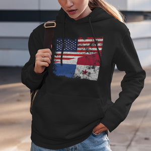 Panama USA Flag Hoodie