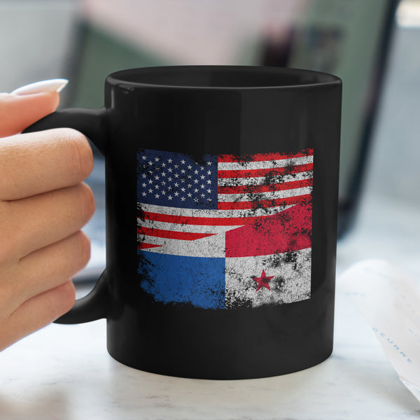 Panama USA Flag Mug