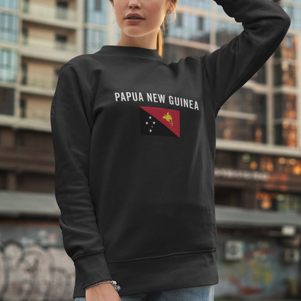 Papua New Guinea Flag Sweatshirt