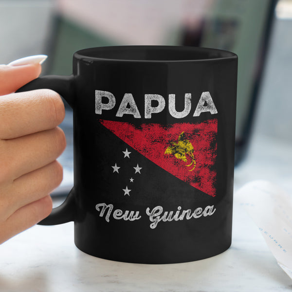 Papua New Guinea Flag Mug