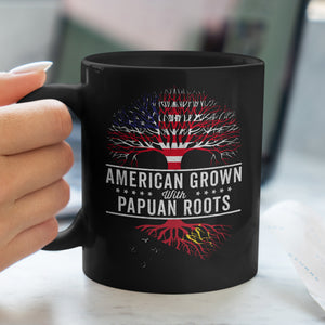 American Grown Papuan Roots Flag Mug