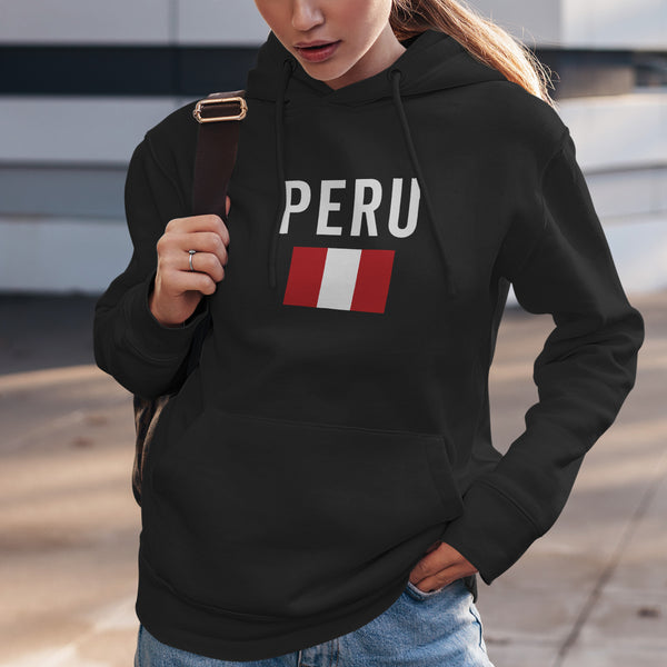 Peru Flag Hoodie