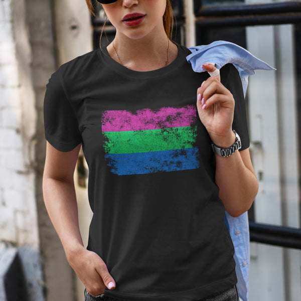 Polysexual Flag - LGBT+ T-Shirt