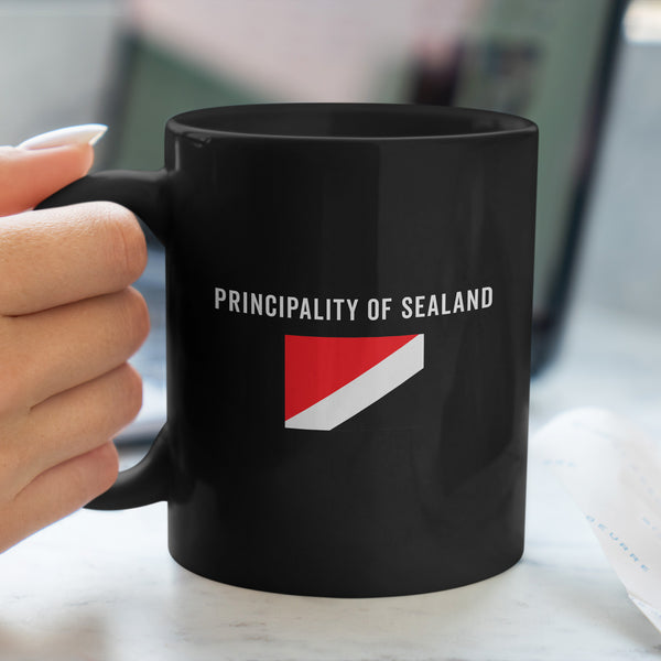 Principality of Sealand Flag Mug