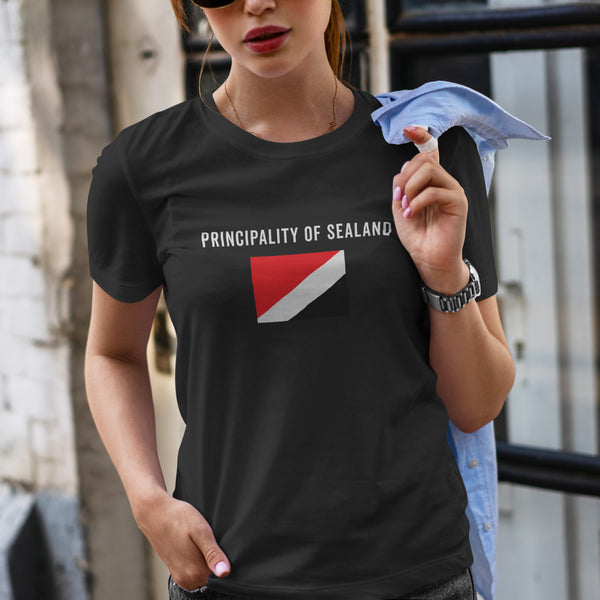 Principality of Sealand Flag T-Shirt