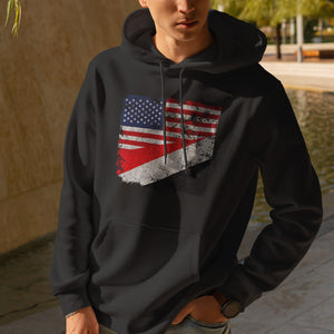 Principality of Sealand USA Flag Hoodie