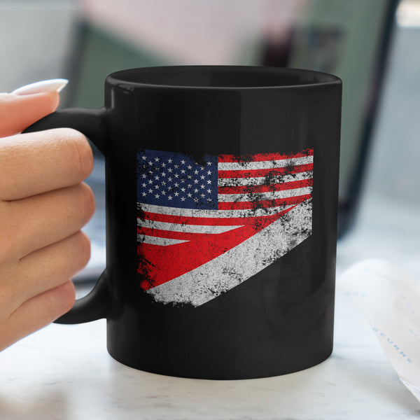 Principality of Sealand USA Flag Mug