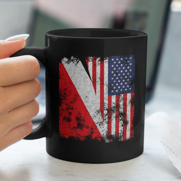 Principality of Sealand USA Flag Mug