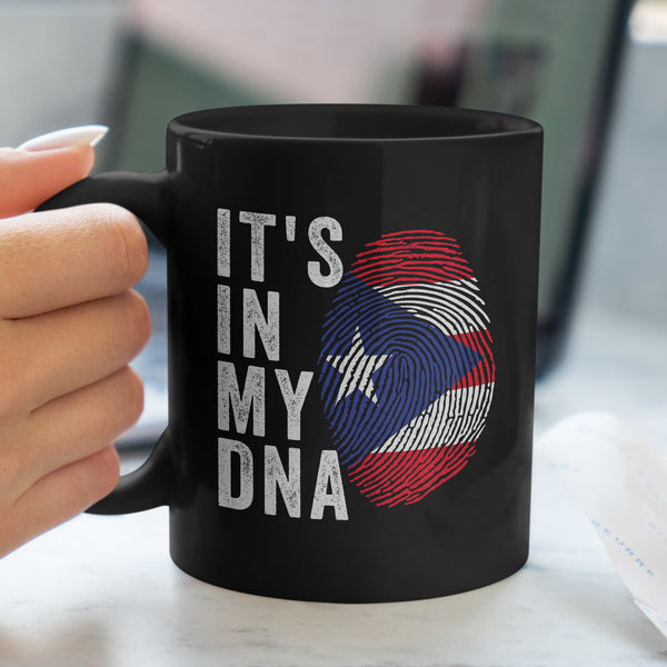 It's In My DNA - Puerto Rico Flag Mug