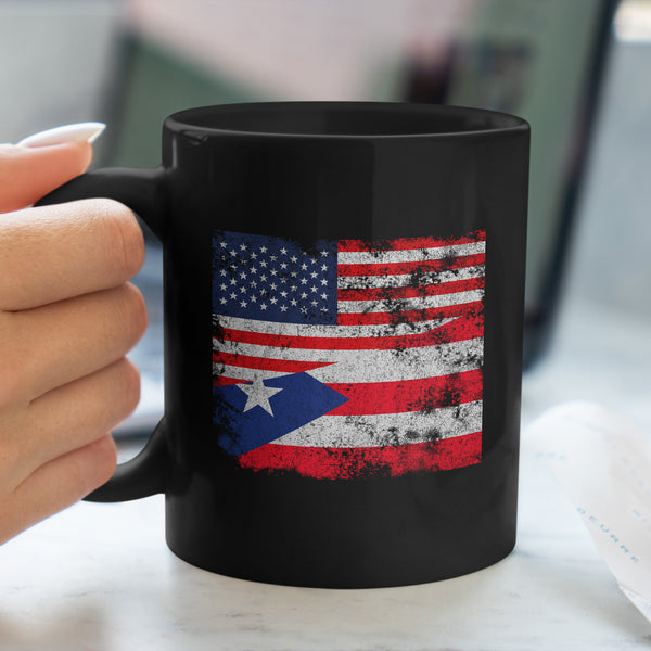 Puerto Rico USA Flag Mug